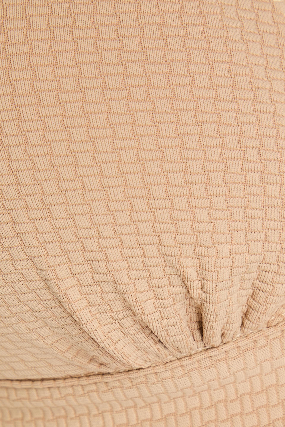 MARYSIA BROADWAY SCALLOPED SEERSUCKER TRIANGLE BIKINI TOP 