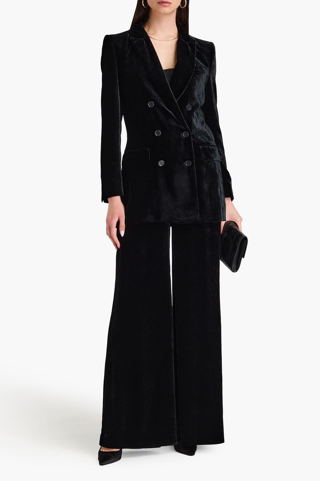 ALBERTA FERRETTI بليزر من المخمل