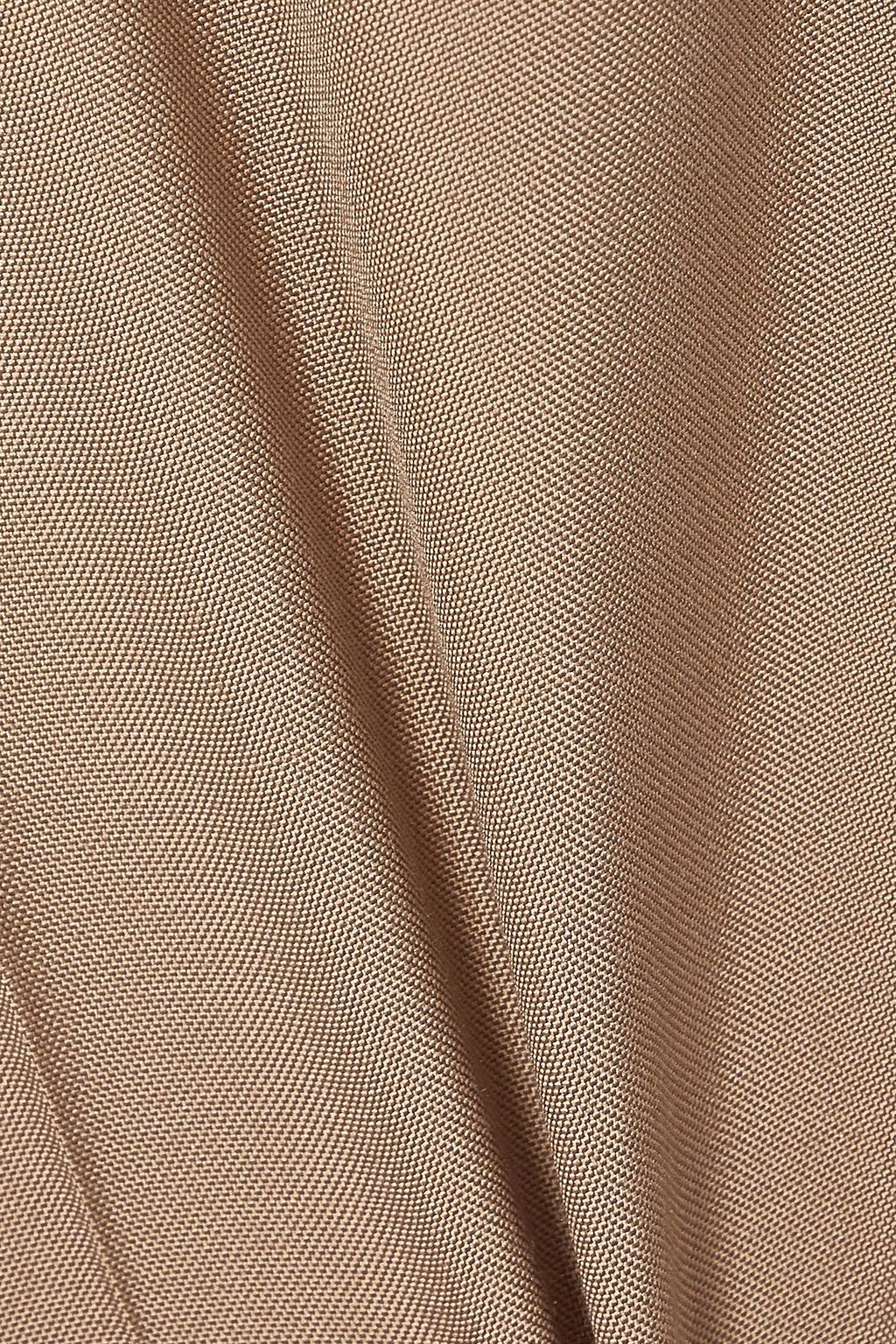 BRIONI 실크 캔버스 스트레이트 팬츠