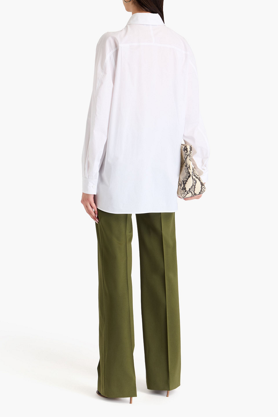 Alberta Ferretti Shirt Woman Color White In White