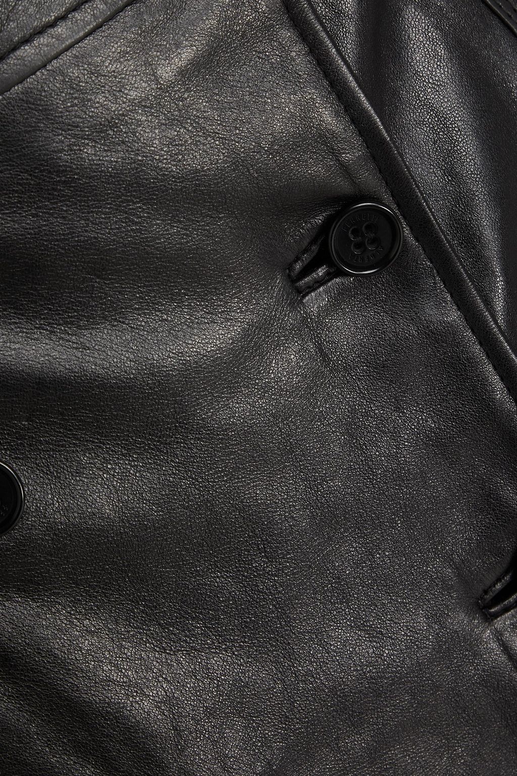 ALBERTA FERRETTI Leather midi skirt