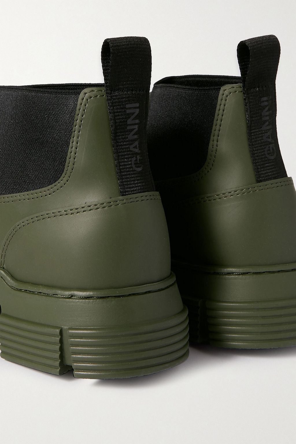 GANNI Rubber rain boots