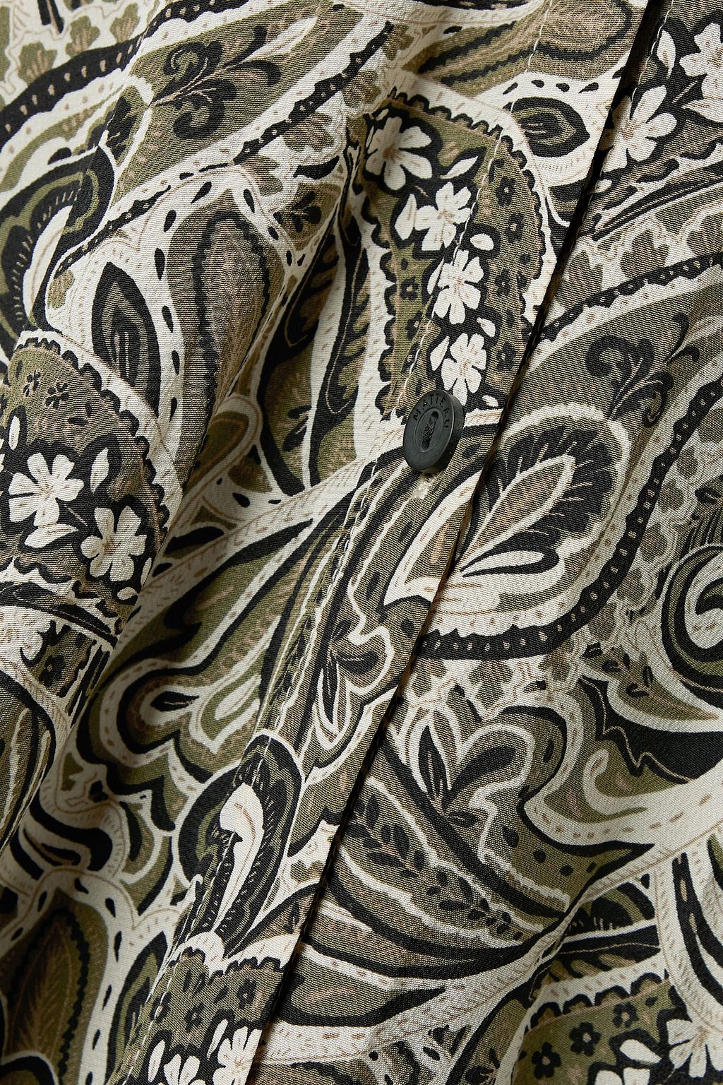 MATTEAU Printed silk crepe de chine shirt