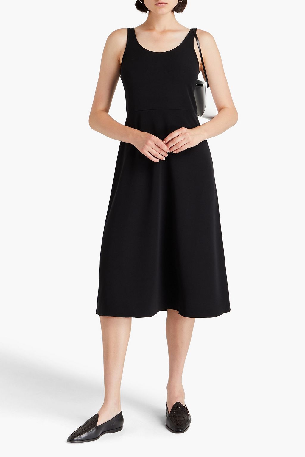 OFFICINE GÉNÉRALE 크레이프 미디 드레스