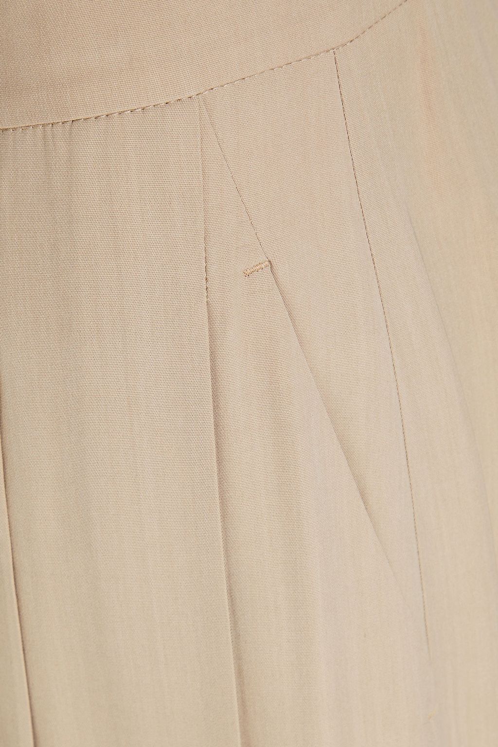 BRUNELLO CUCINELLI Pleated crepe straight-leg pants