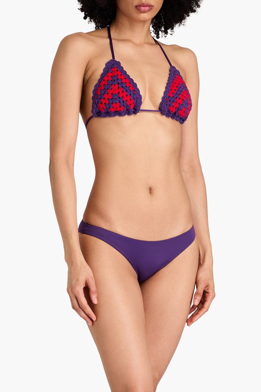 ZIMMERMANN Gehäkelter Triangel-Bikini