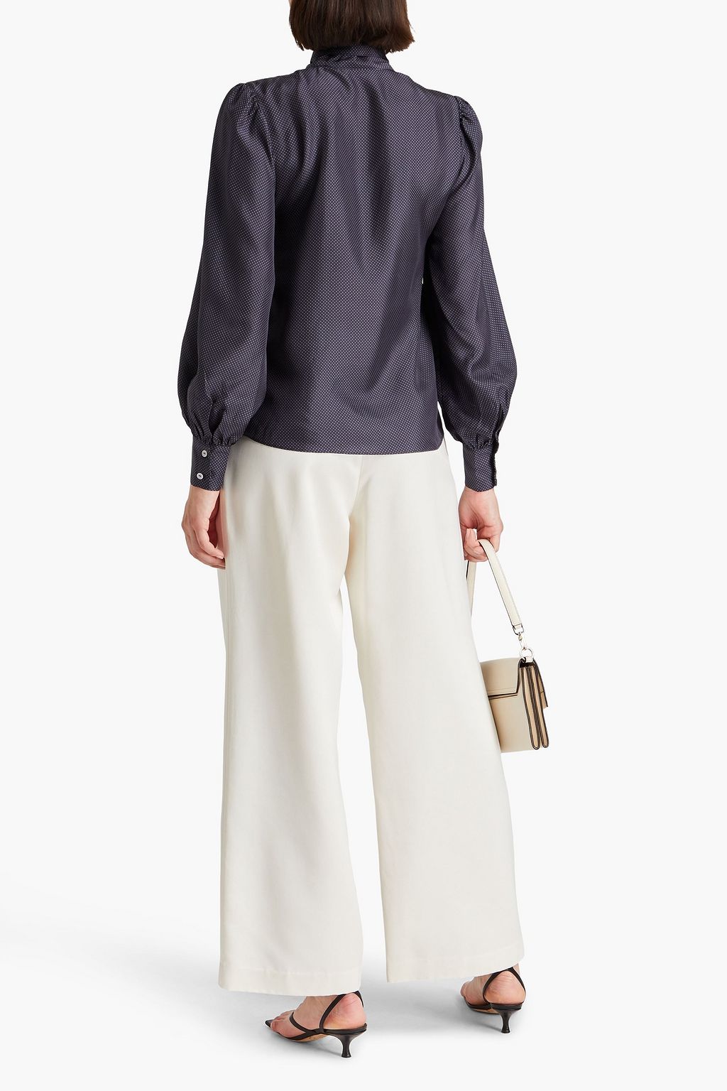 OFFICINE GÉNÉRALE Sibylle polka-dot silk blouse