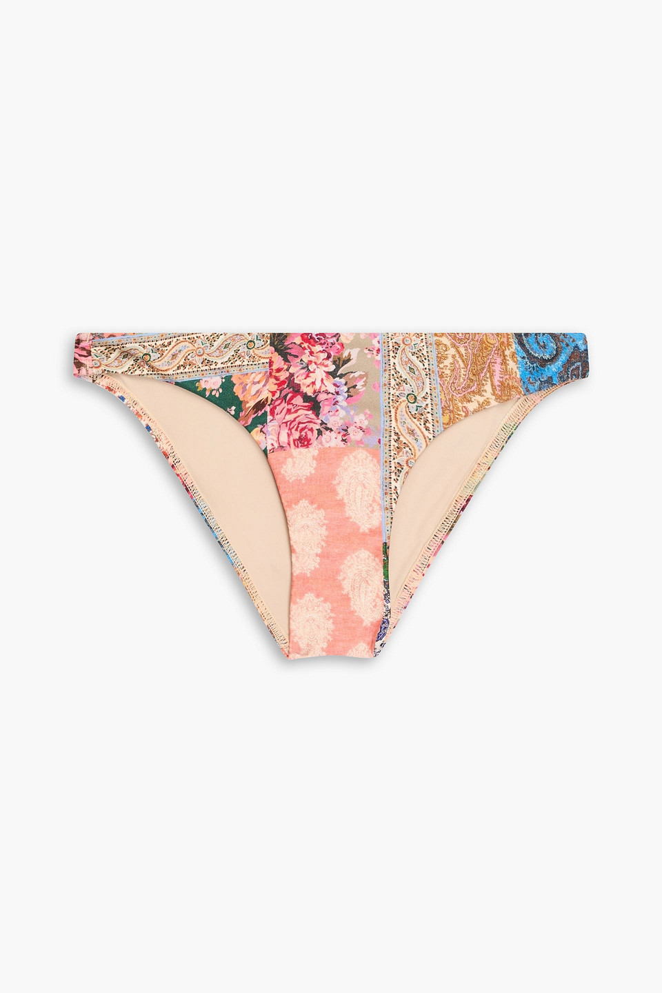 Zimmermann - Paisley-print low-rise bikini briefs - Multicolor - 4