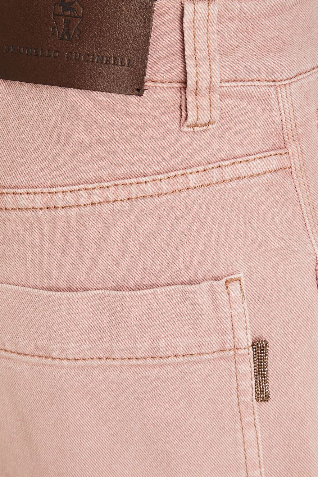 BRUNELLO CUCINELLI 하이라이즈 스트레이트 레그 진