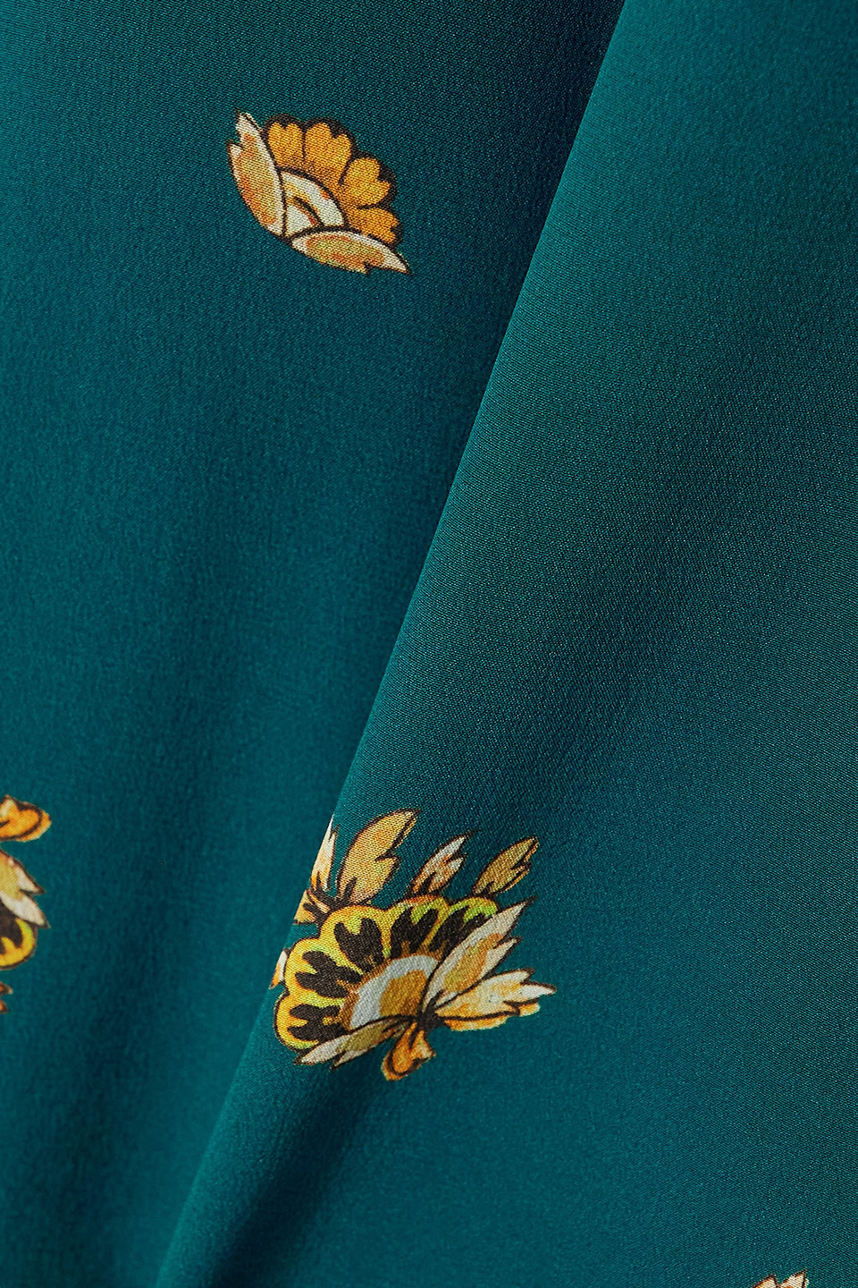 ETRO PAISLEY-PRINT SILK CREPE DE CHINE STRAIGHT-LEG PANTS