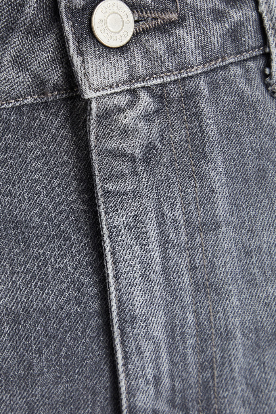 OFFICINE GENERALE ZINA CROPPED HIGH-RISE TAPERED JEANS