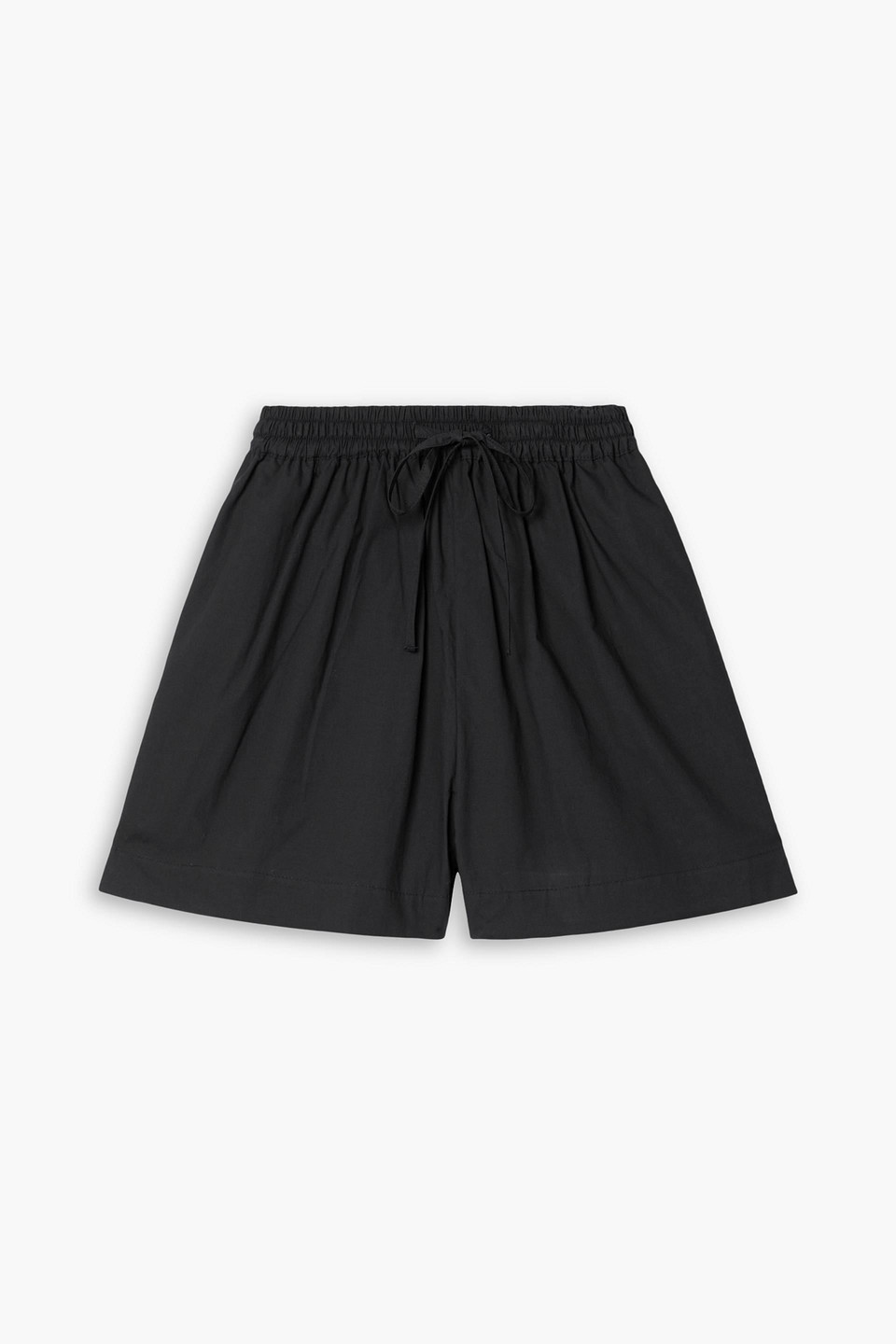 Matteau Organic Cotton-poplin Shorts In Black