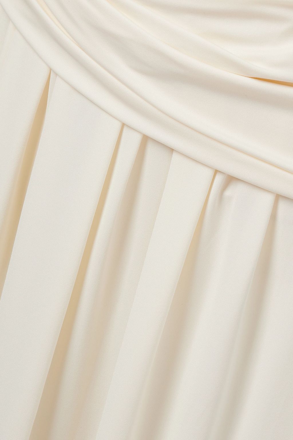 ALTUZARRA Delphi one-shoulder gathered stretch-jersey maxi dress