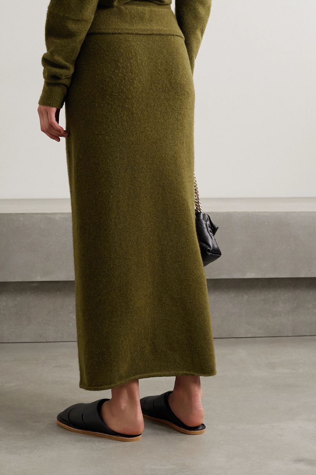 PROENZA SCHOULER Maxirock aus einer Merinowollmischung