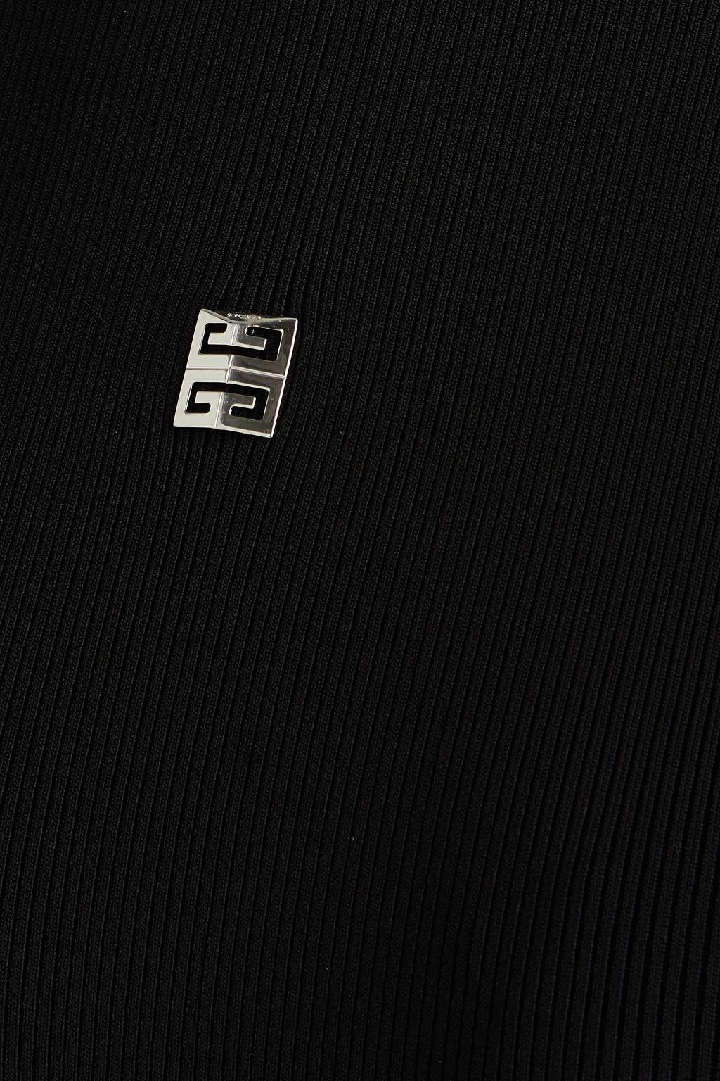 GIVENCHY Ribbed-knit mini dress