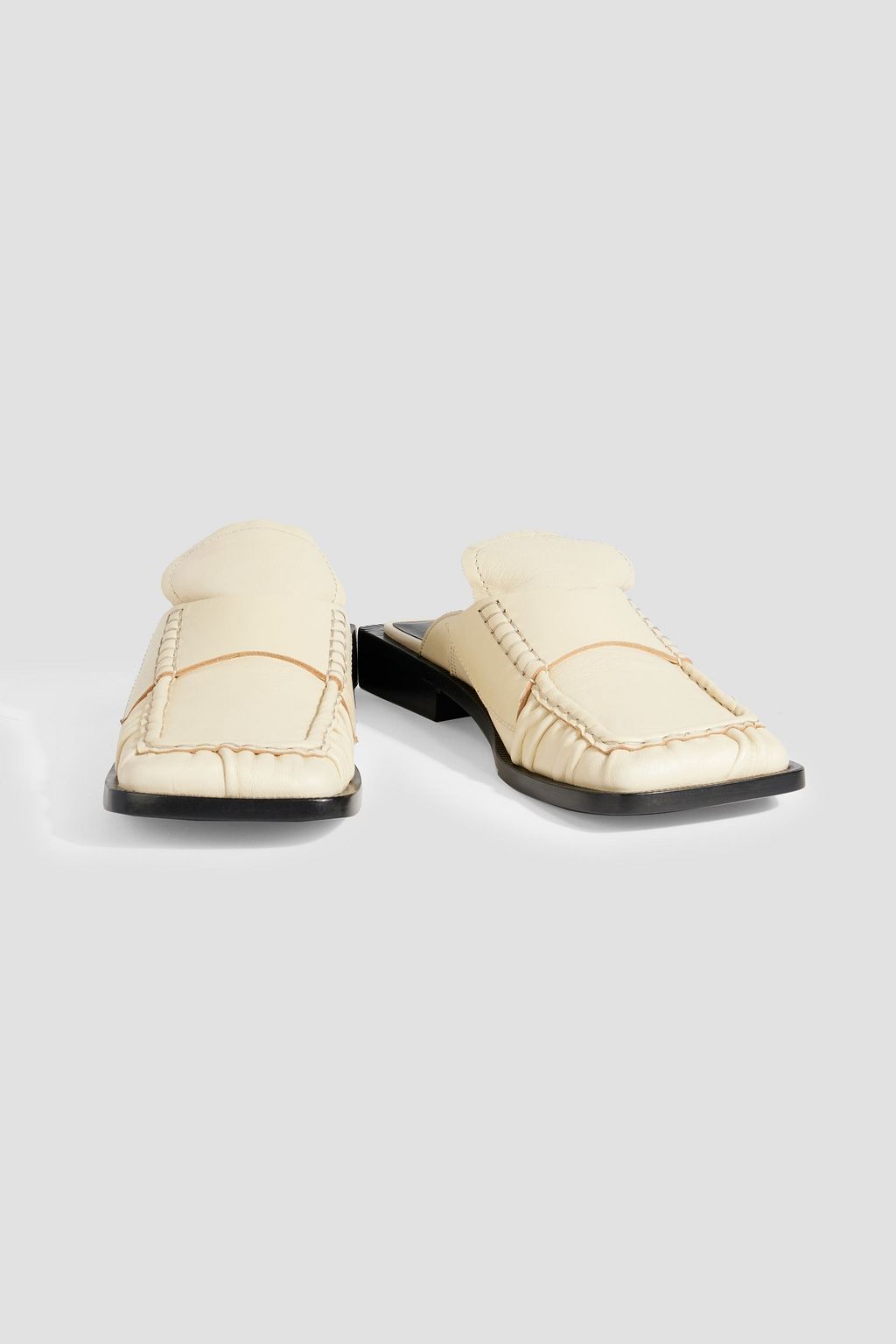 ACNE STUDIOS Leather slippers