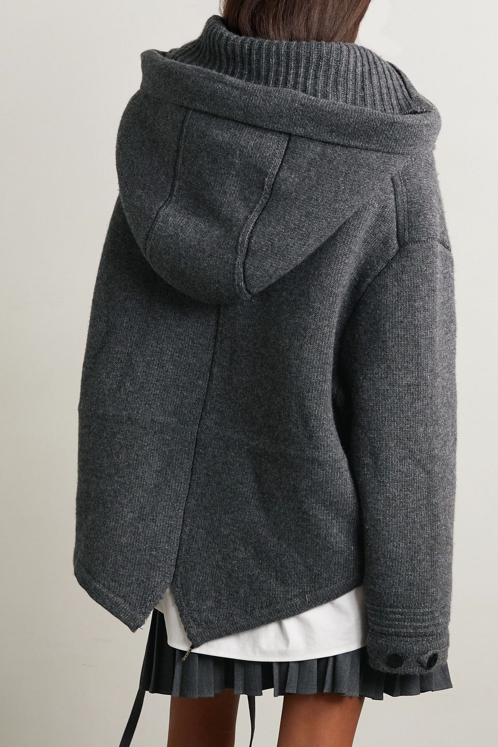 ALTUZARRA Knight hooded wool-blend jacket