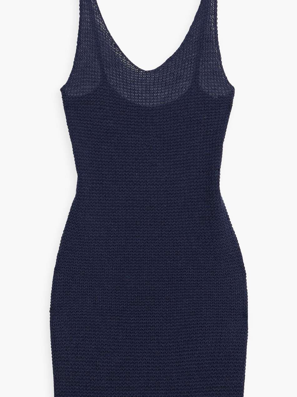 linen mini dress