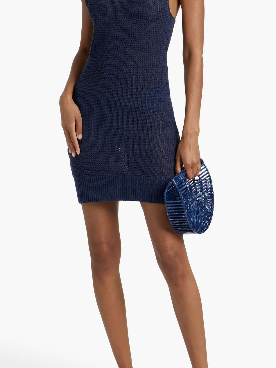 linen mini dress