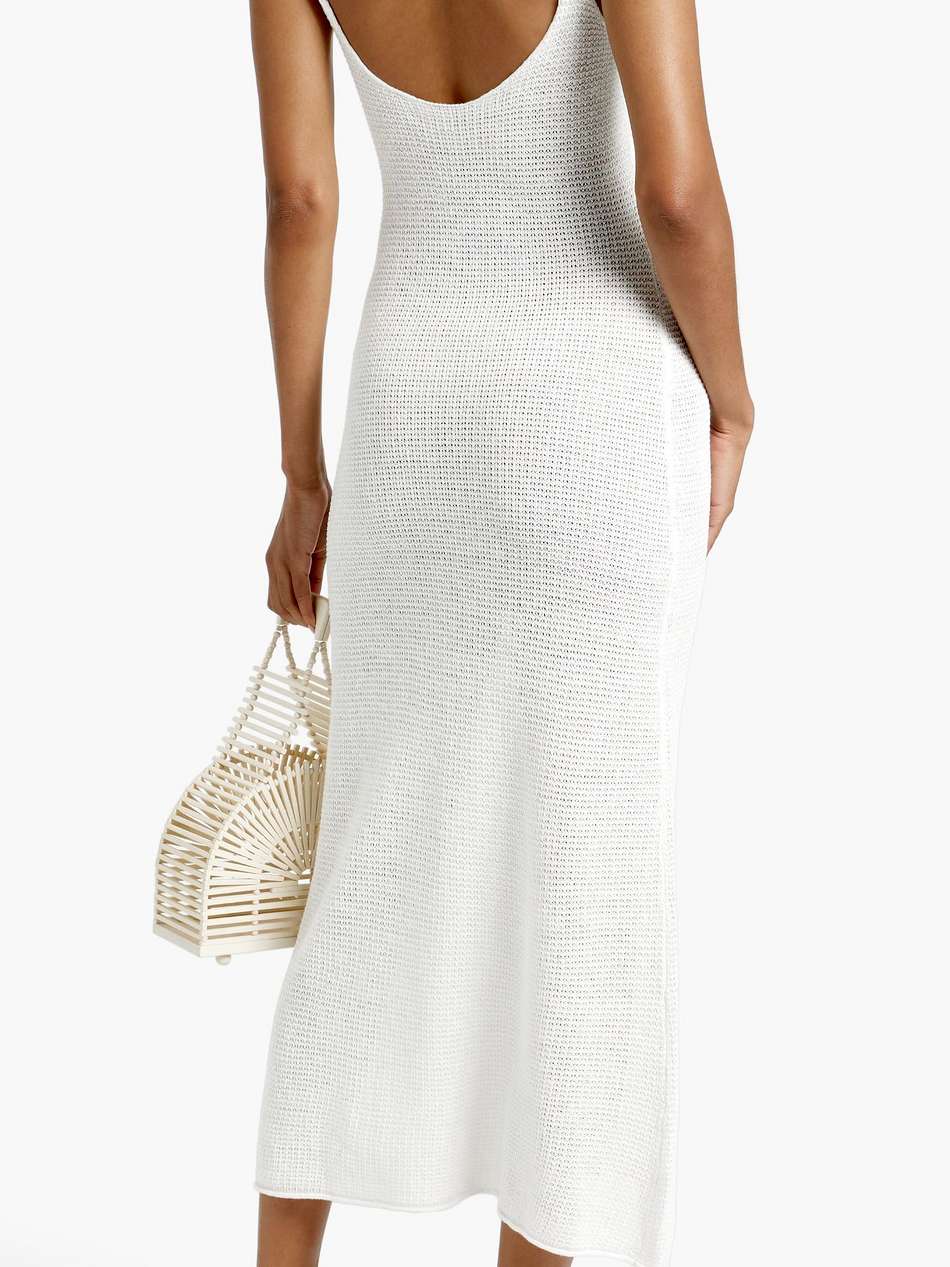linen midi dress