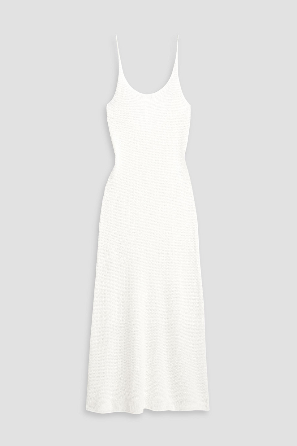 Onia Linen Midi Dress In White