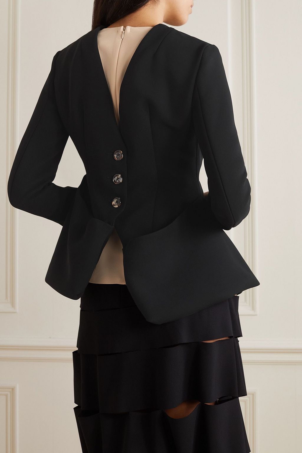 A.W.A.K.E. MODE Layered cady jacket