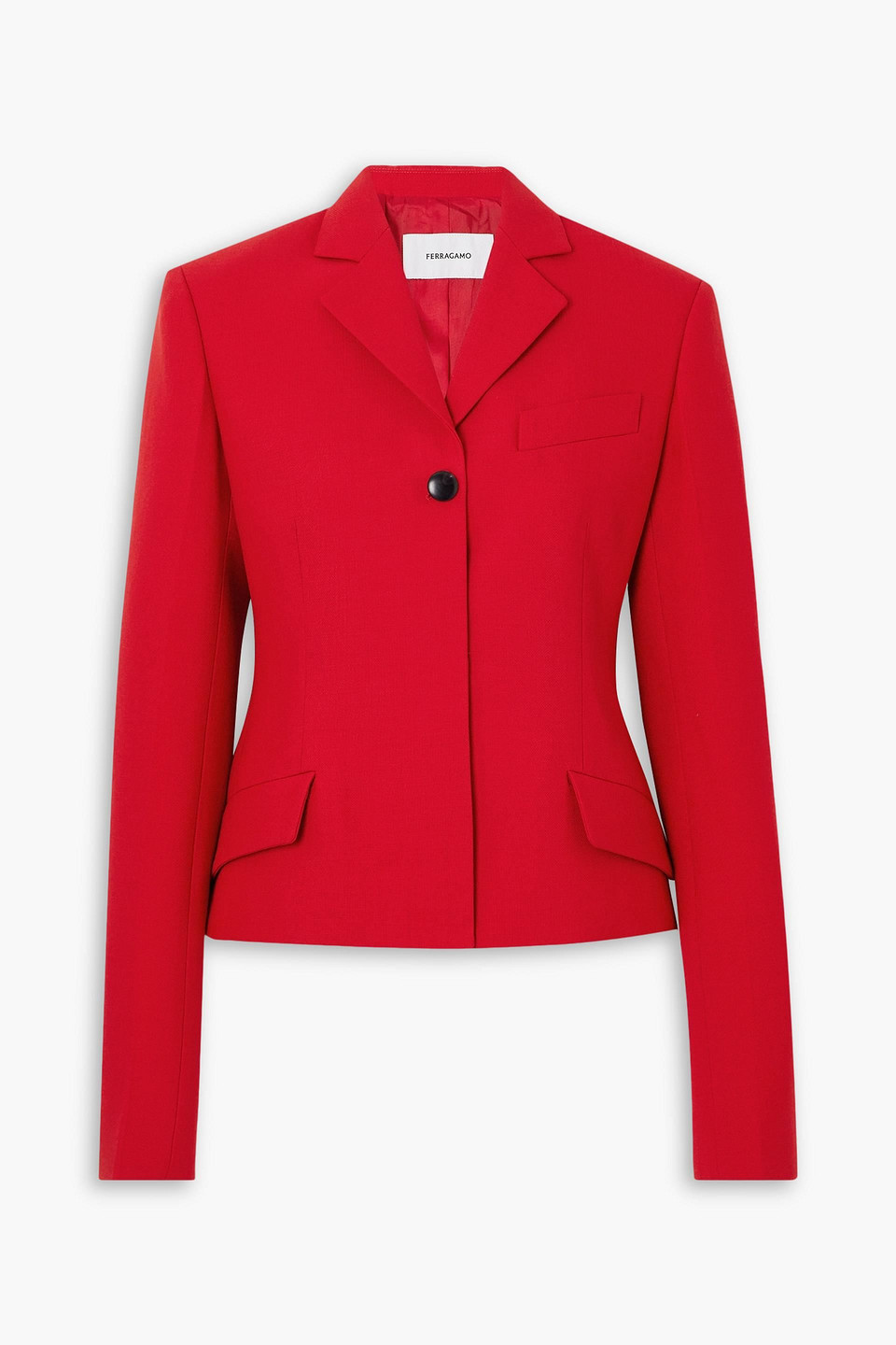 Ferragamo Blazer Jacket In Red