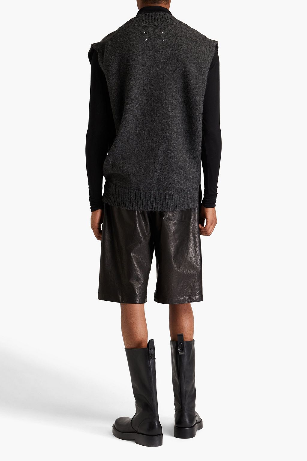 MAISON MARGIELA Wool and alpaca-blend vest