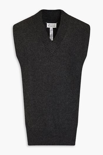 MAISON MARGIELA 울 알파카 혼방 베스트
