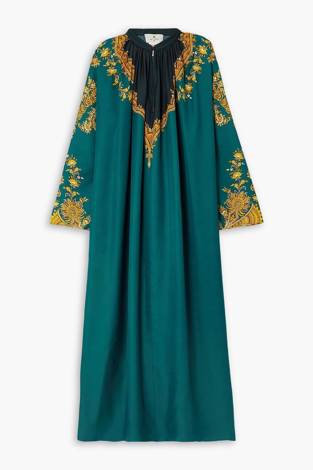 ETRO Paisley print silk satin kaftan THE OUTNET
