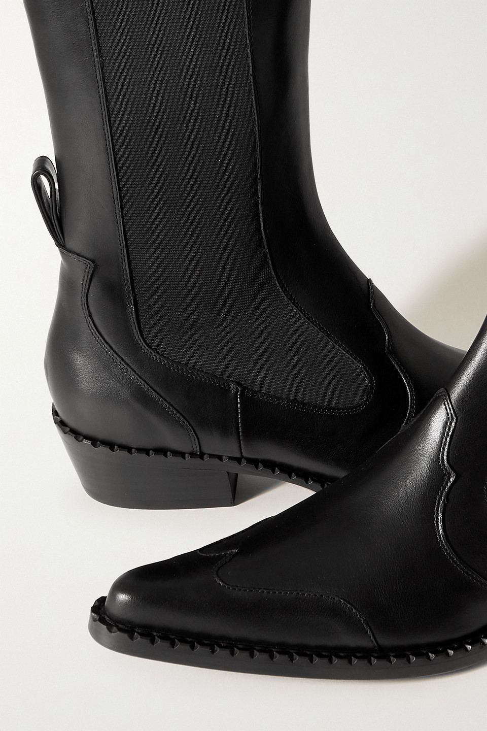 By Far Otis Chelsea Boots In Black