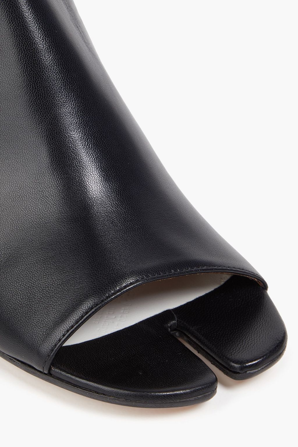 MAISON MARGIELA Tabi split-toe leather mules