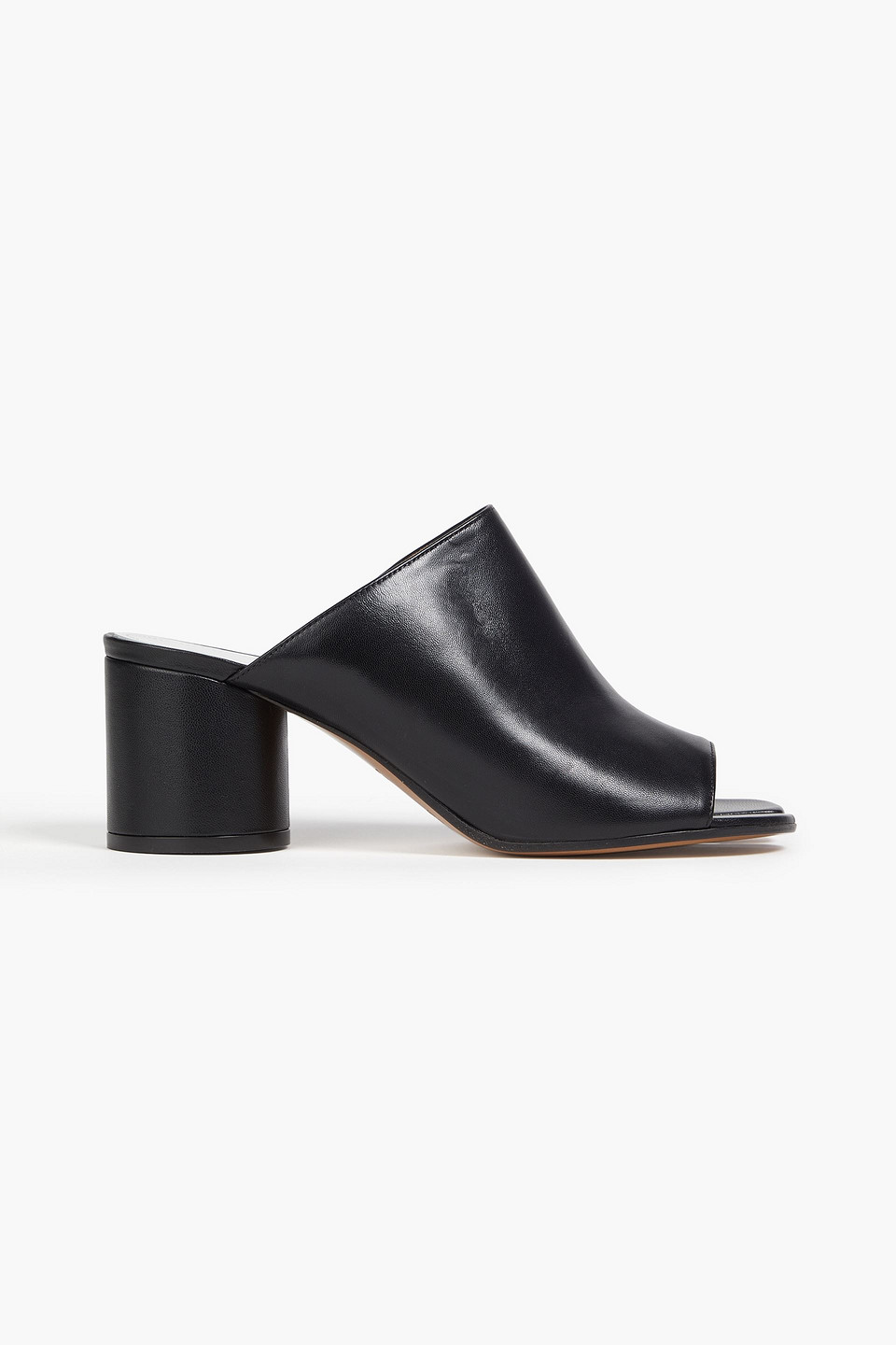 Tabi split-toe leather mules