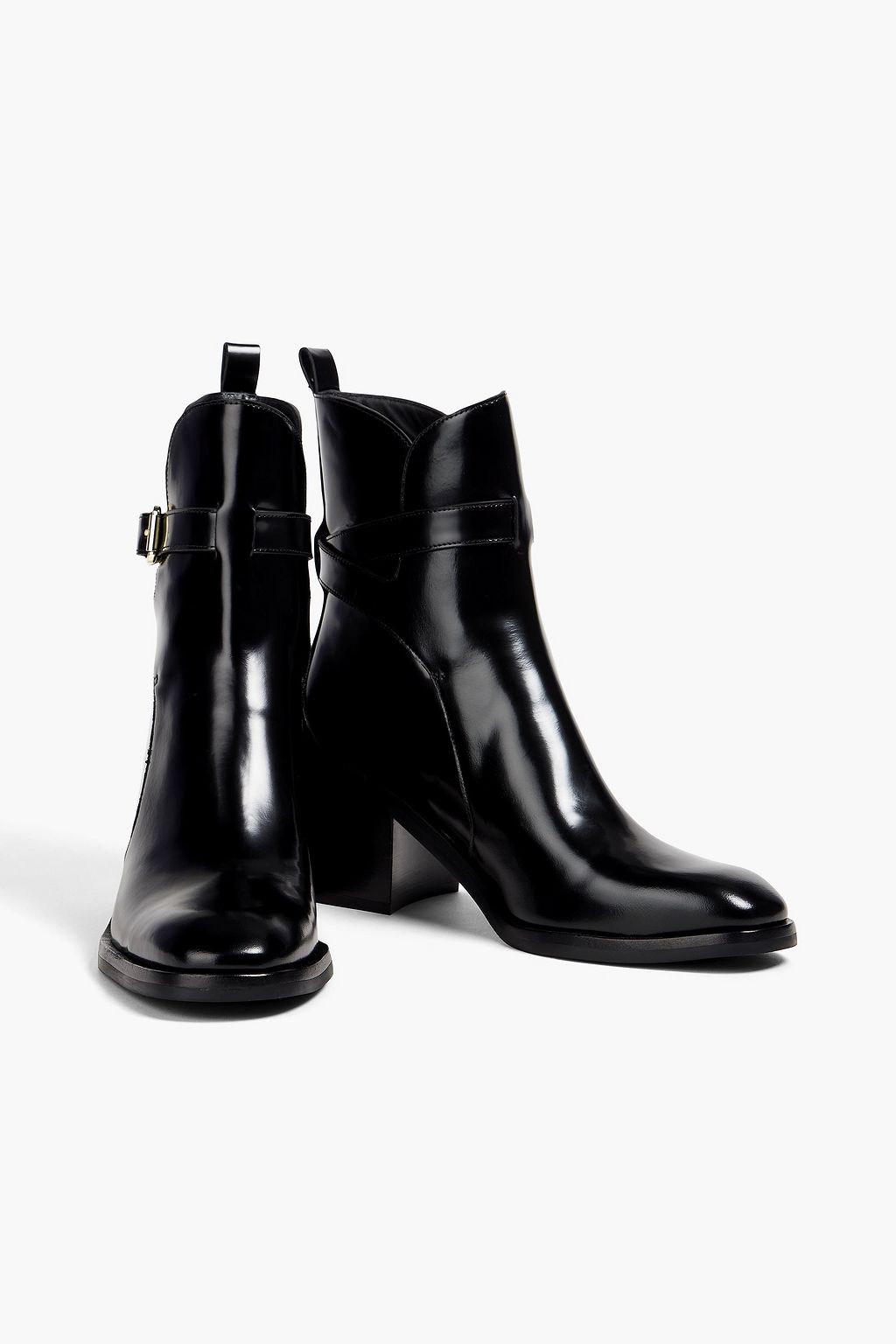 3.1 PHILLIP LIM Alexa buckled leather ankle boots