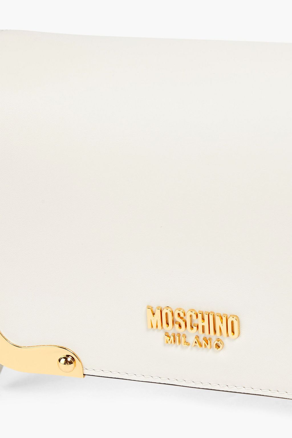 MOSCHINO حقيبة كروس بودي من الجلد