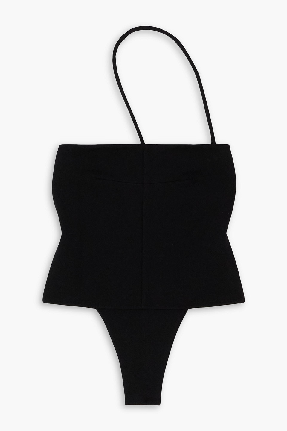 GAUGE81 ORME STRETCH-JERSEY HALTERNECK BODYSUIT 