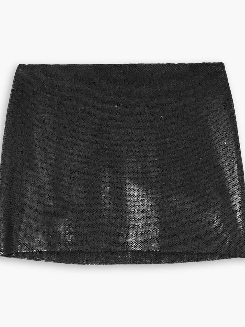 kailua sequined tulle mini skirt