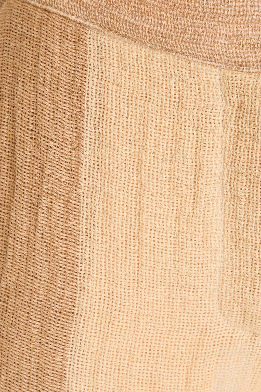 LISA MARIE FERNANDEZ Linen-blend gauze wide-leg pants