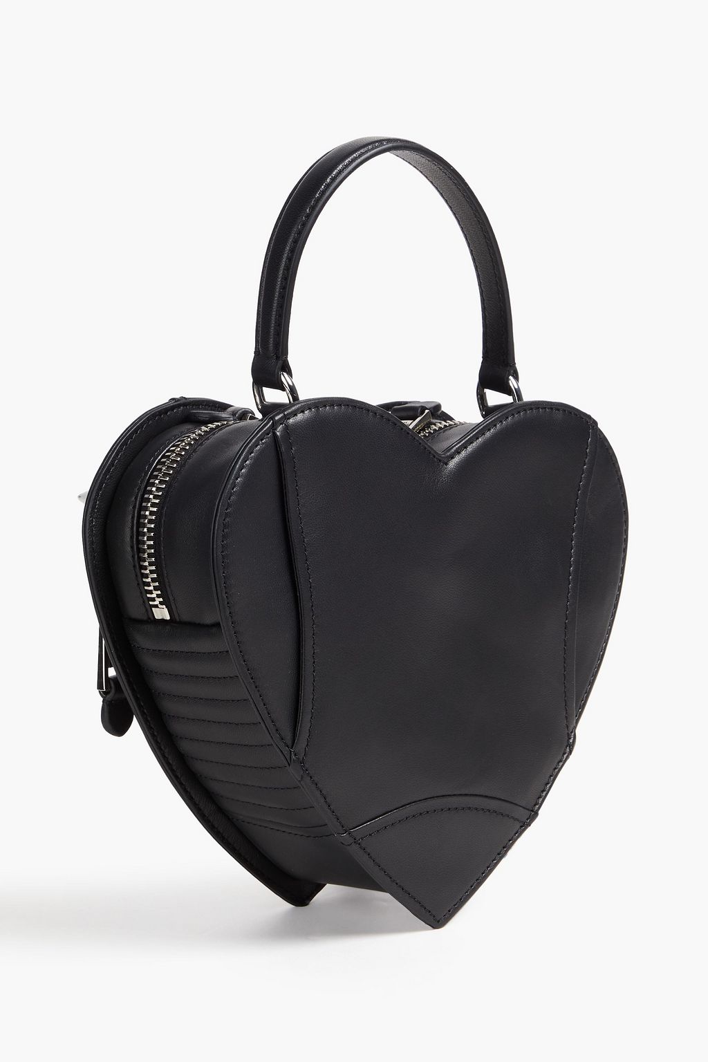 MOSCHINO حقيبة توت مصنوعة من الجلد بتصميم مزركش