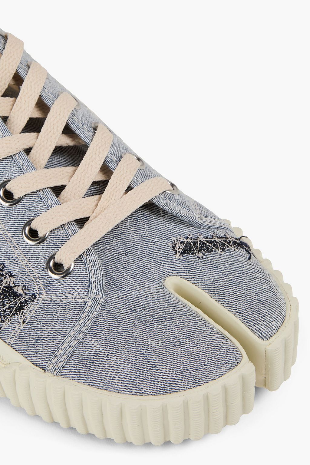 MAISON MARGIELA Tabi split-toe denim sneakers