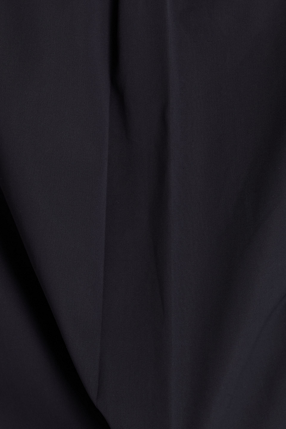 Maison Margiela Cotton-poplin Shirt Dress In Black