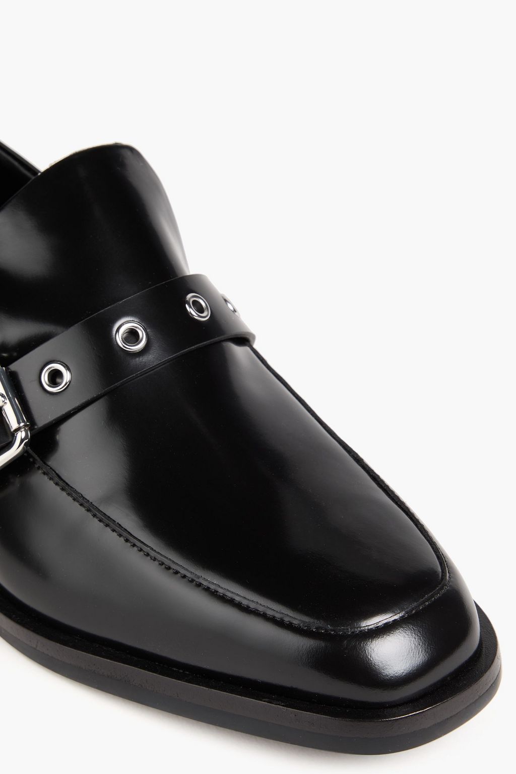 3.1 PHILLIP LIM حذاء لوفر Alexa 25 مصنوع من الجلد ومزود بإبزيم