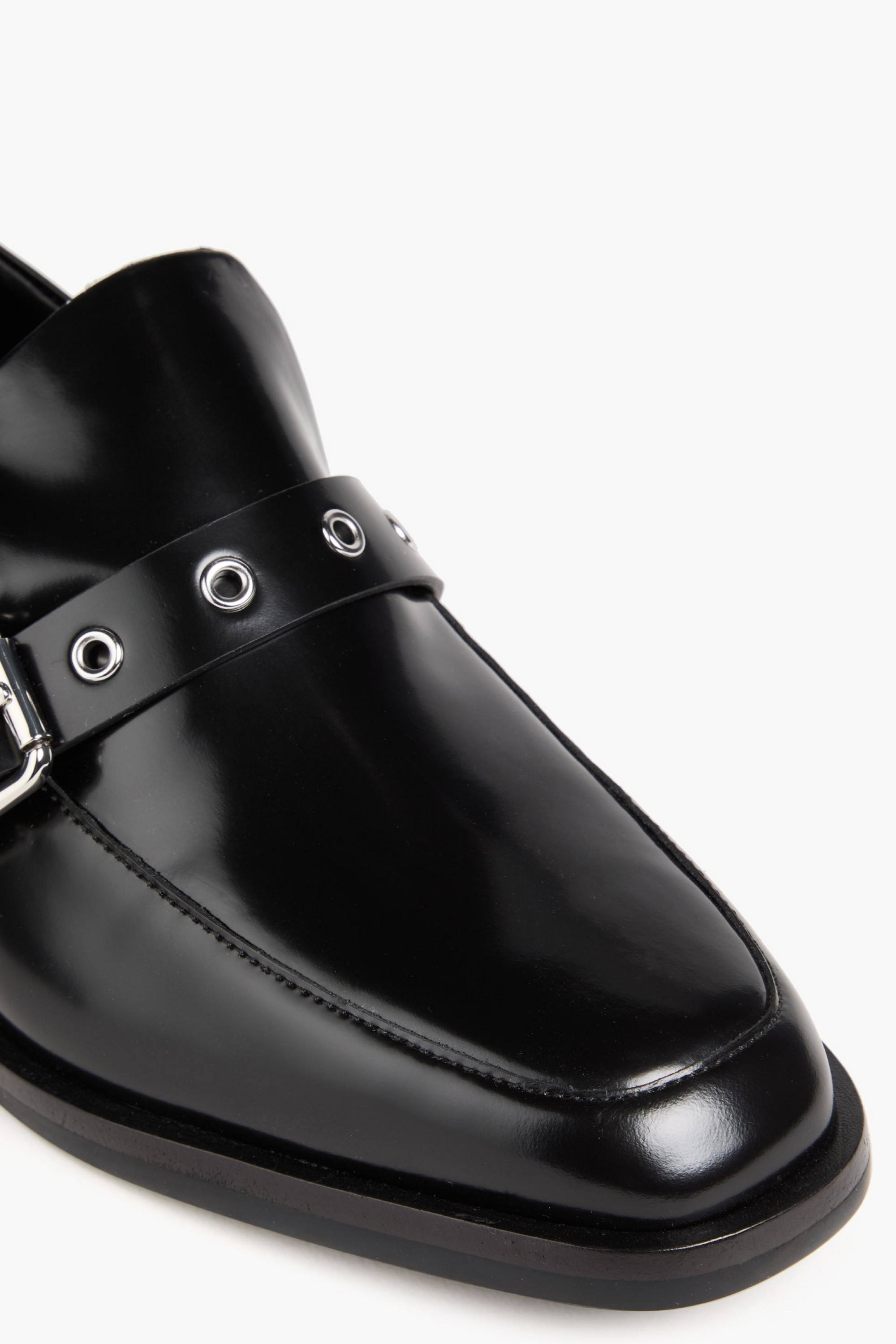 3.1 Phillip Lim Alexa 25 buckled leather loafers