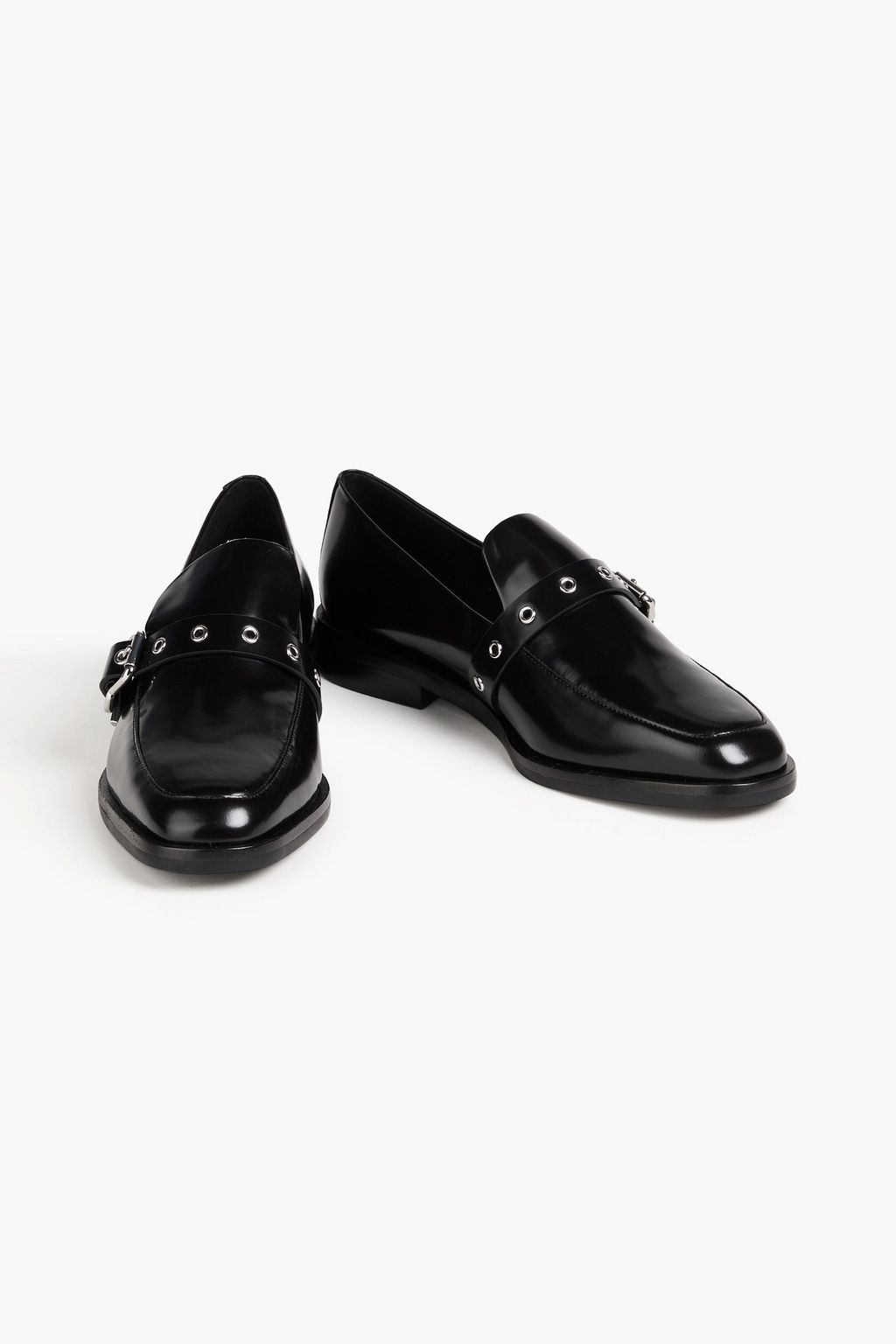 3.1 PHILLIP LIM حذاء لوفر Alexa 25 مصنوع من الجلد ومزود بإبزيم