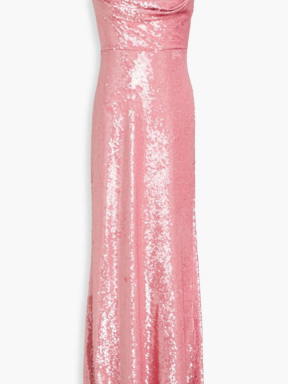 marisol sequined jersey gown