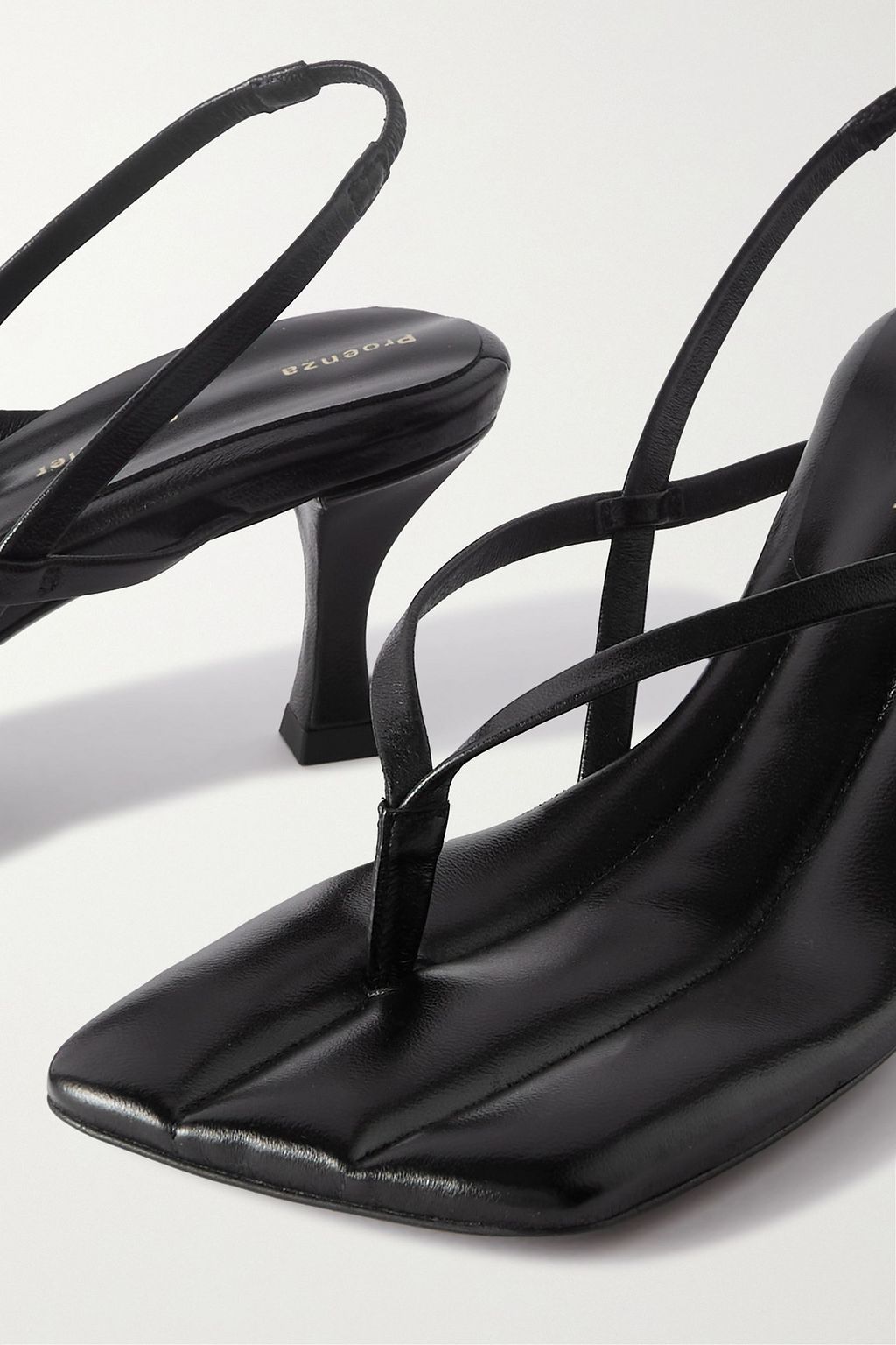 PROENZA SCHOULER صندل بحزام خلفي من الجلد