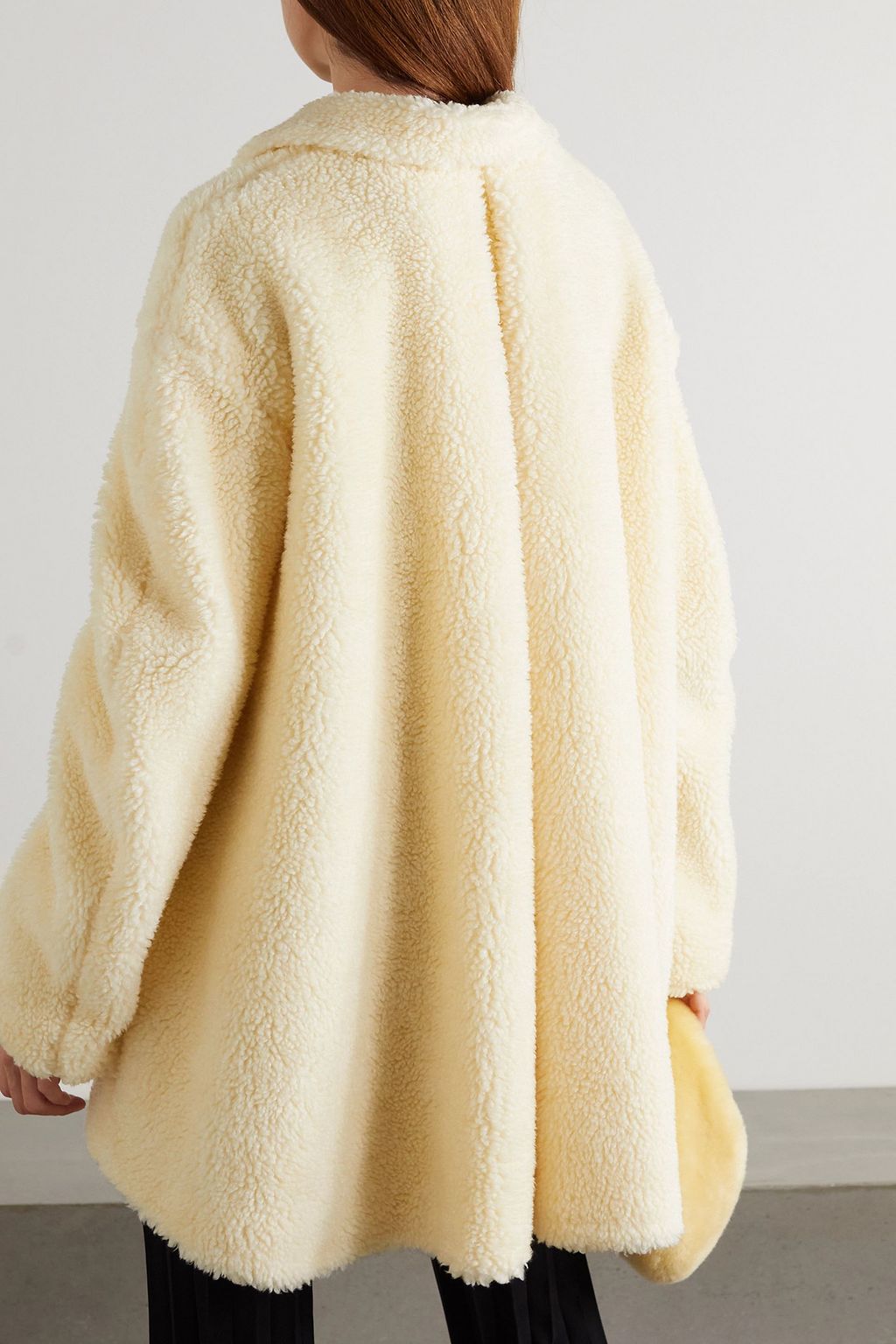 A.W.A.K.E. MODE Oversized faux shearling jacket
