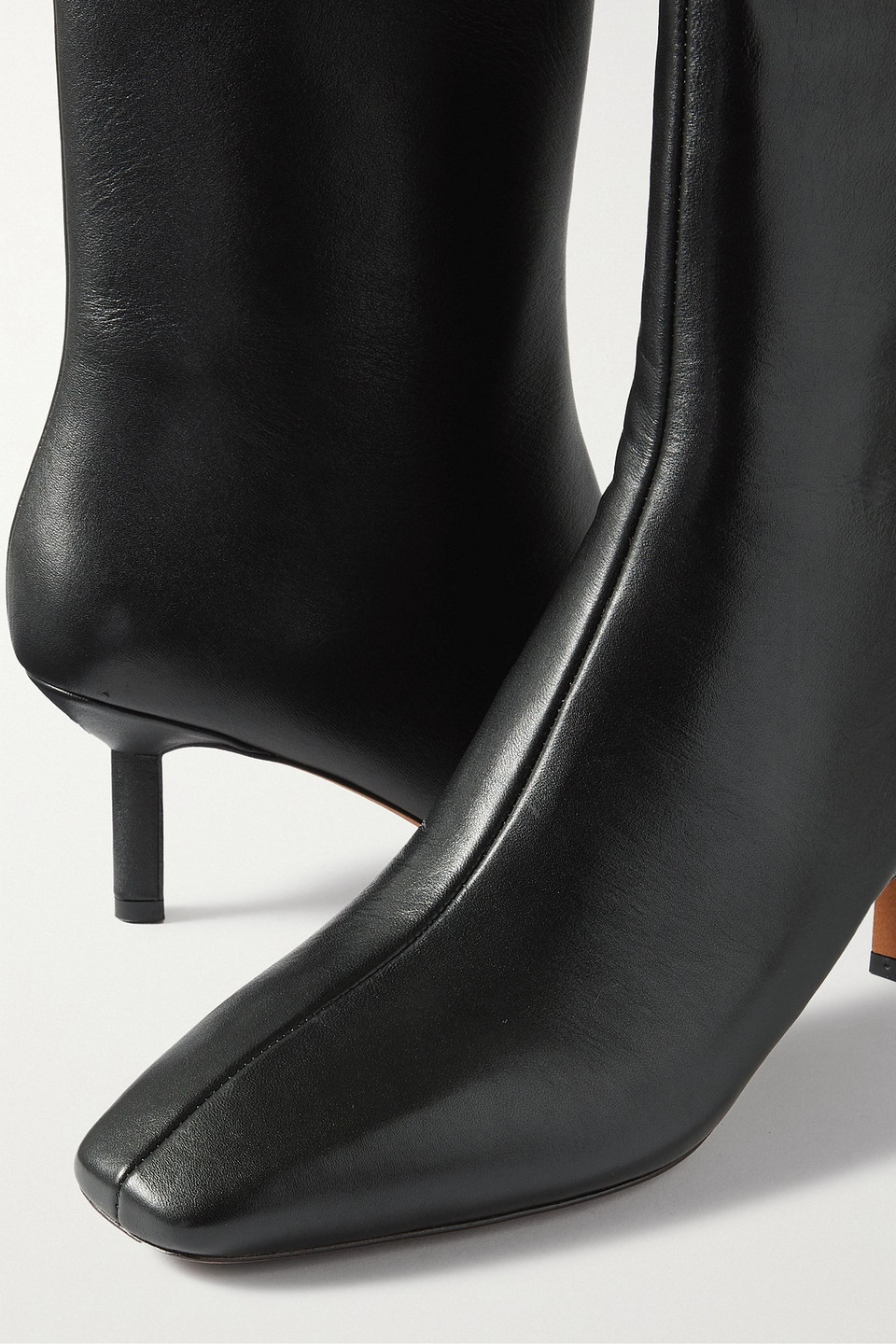 3.1 Phillip Lim Nell Leather Ankle Boots In Black