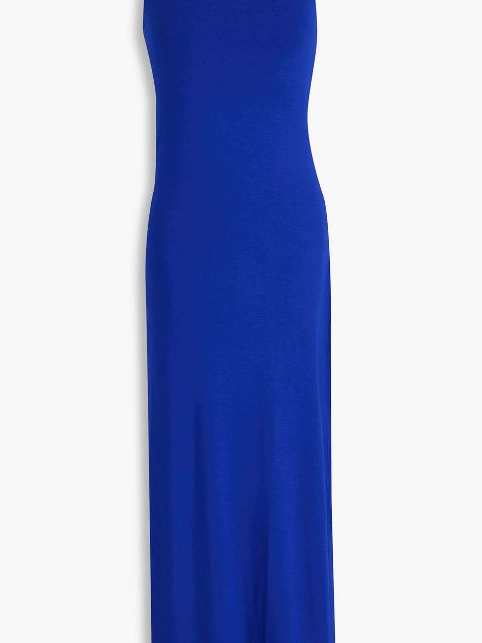 jersey midi slip dress