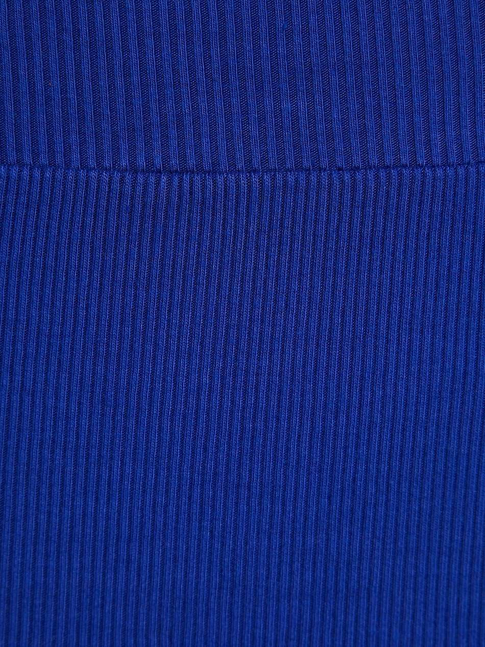 ribbed jersey midi skirt